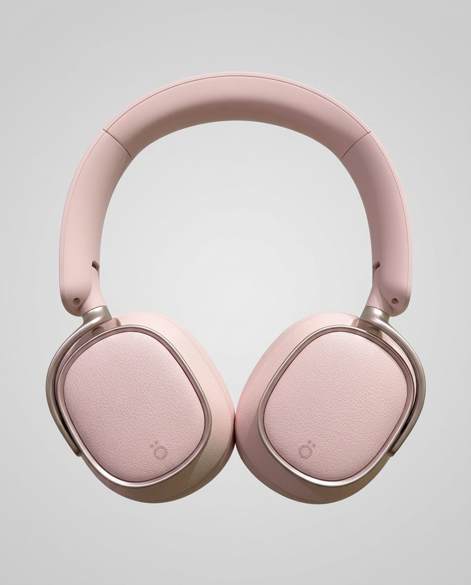 Luxury women’s wireless over-ear headphones höhen Aura Pro with premium finish and ergonomic design.